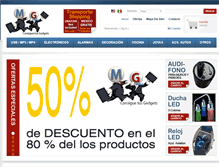 Tablet Screenshot of mexico-gadgets.com
